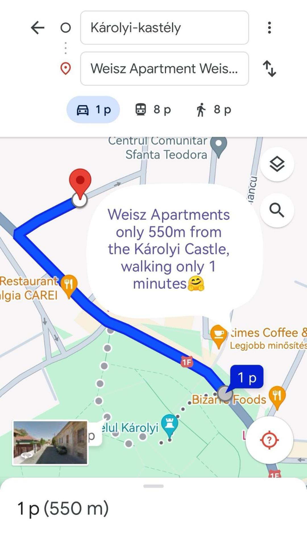 Weisz Apartment-City Center-Free Private Parking,Wifi,Ac 카레이 외부 사진