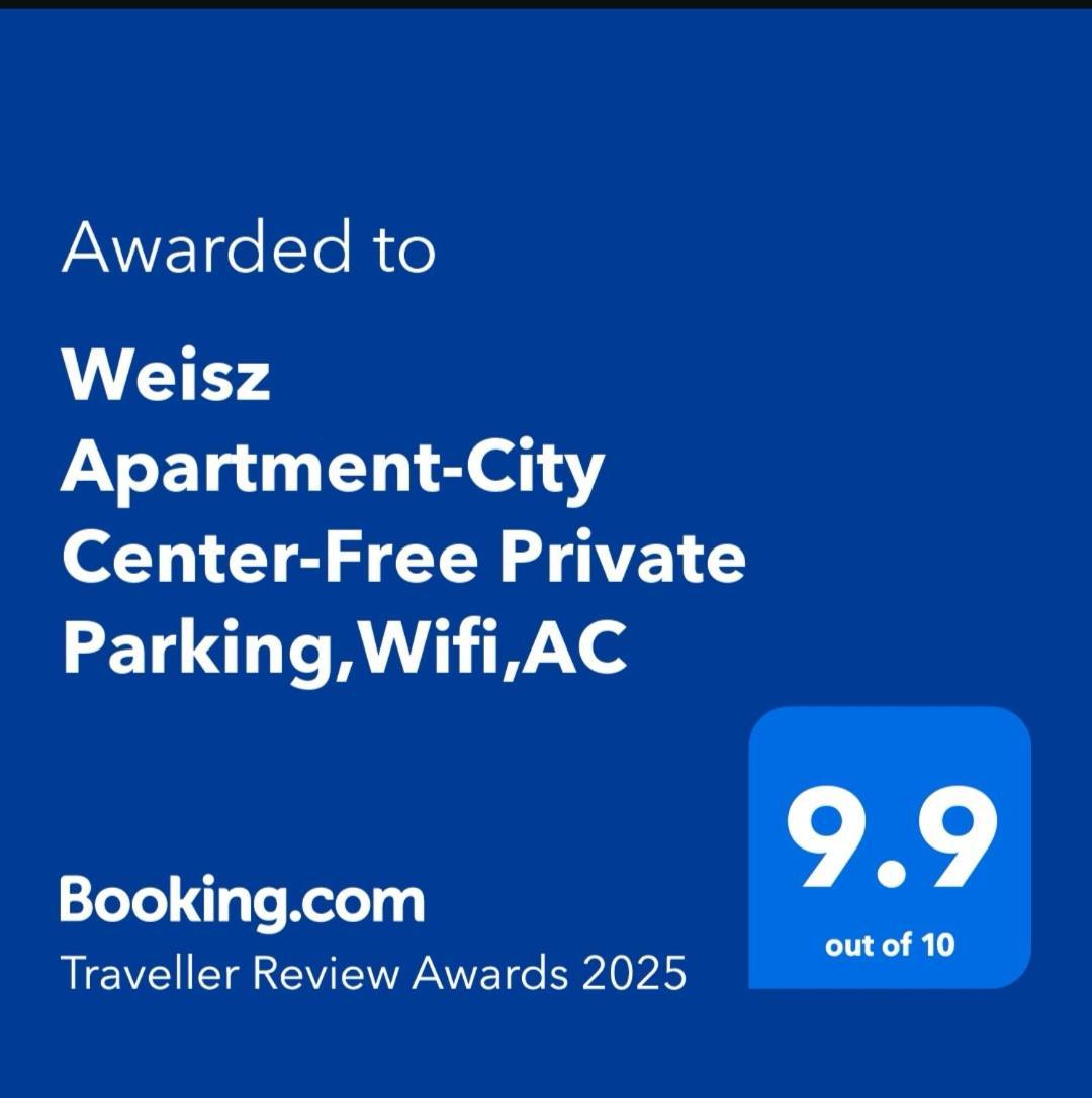 Weisz Apartment-City Center-Free Private Parking,Wifi,Ac 카레이 외부 사진